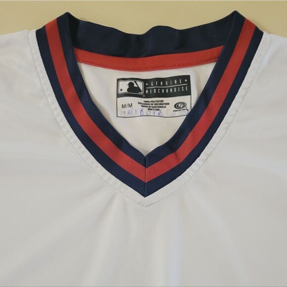 Genuine Merchandise MLB Minnesota Twins White V-neck Short Sleeve Tee - Picture 6 of 11